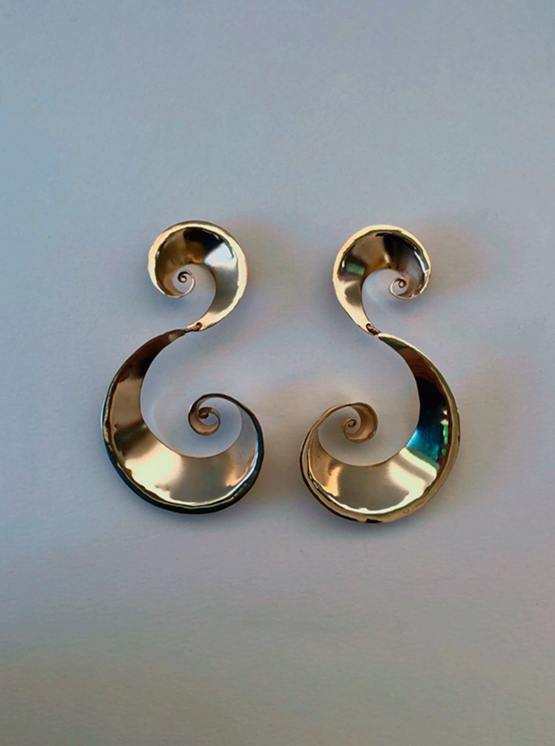 Spiral Scroll Earrings