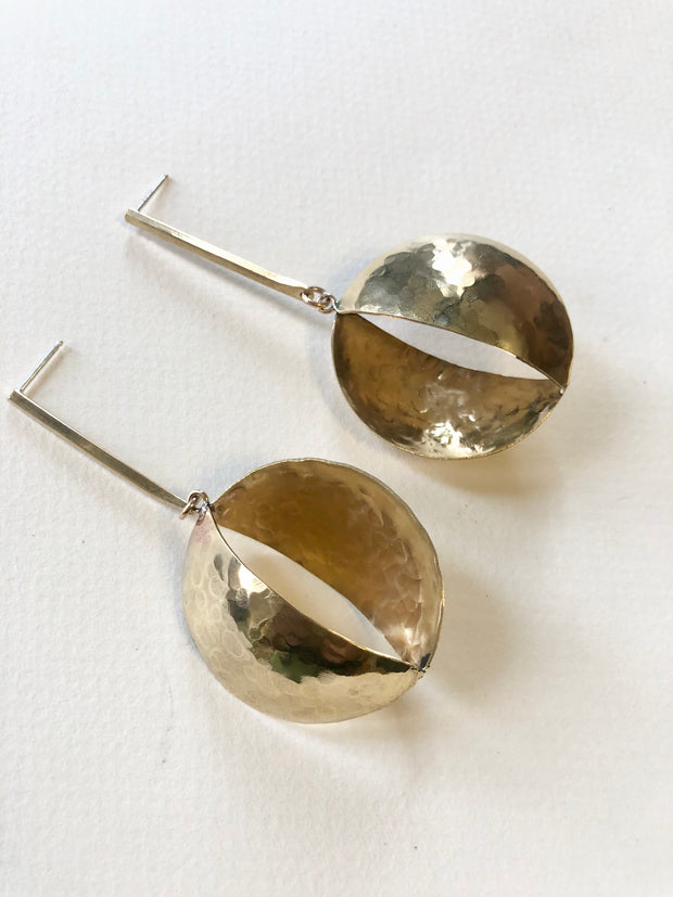 Large Moonshadow Earrings