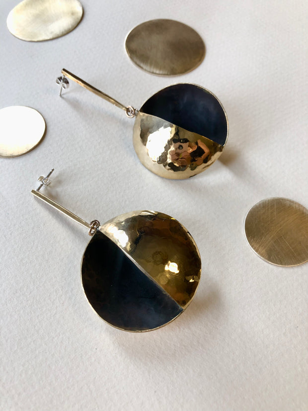 Large Moonshadow Earrings