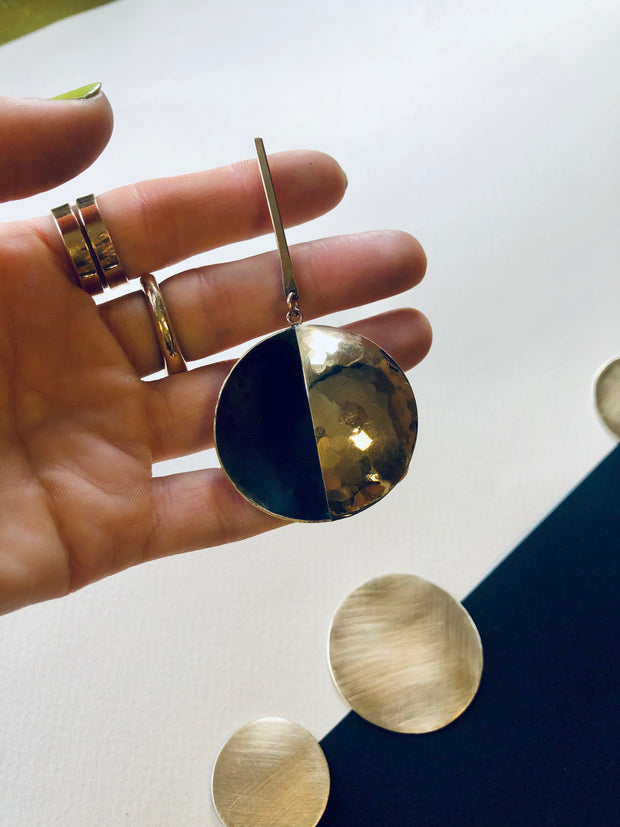 Large Moonshadow Earrings