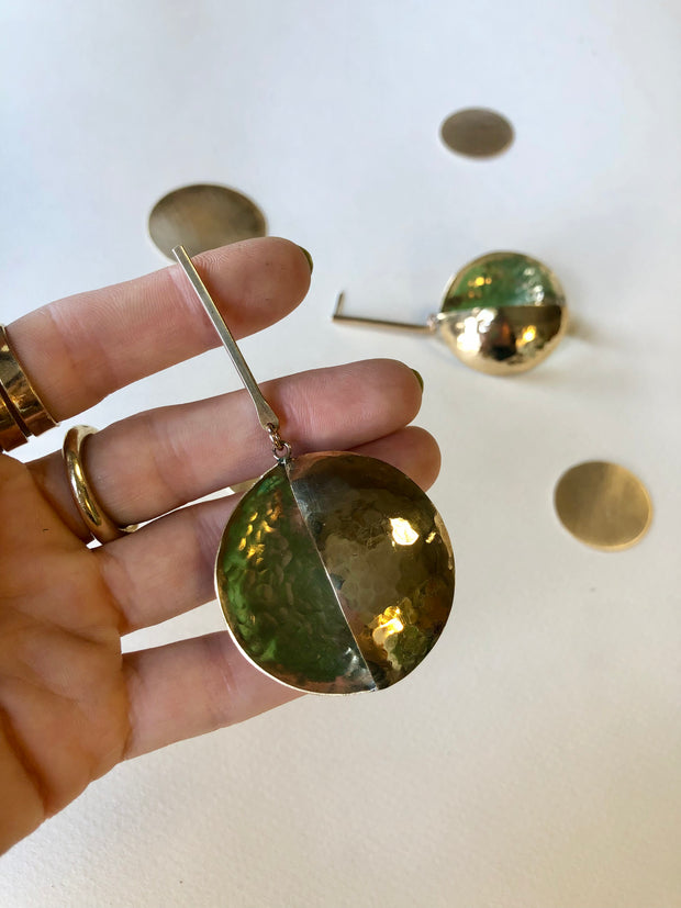 Large Moonshadow Earrings