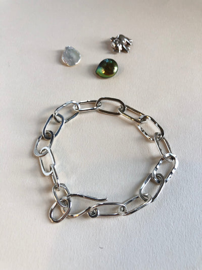 Class: Fused Fine Silver Chain Bracelet