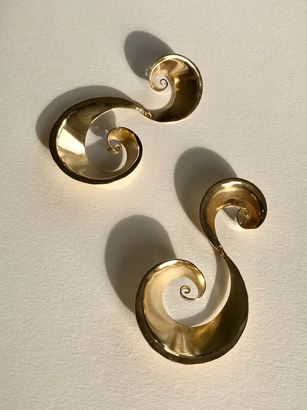 Spiral Scroll Earrings