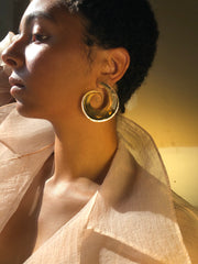 Large Koru Earrings