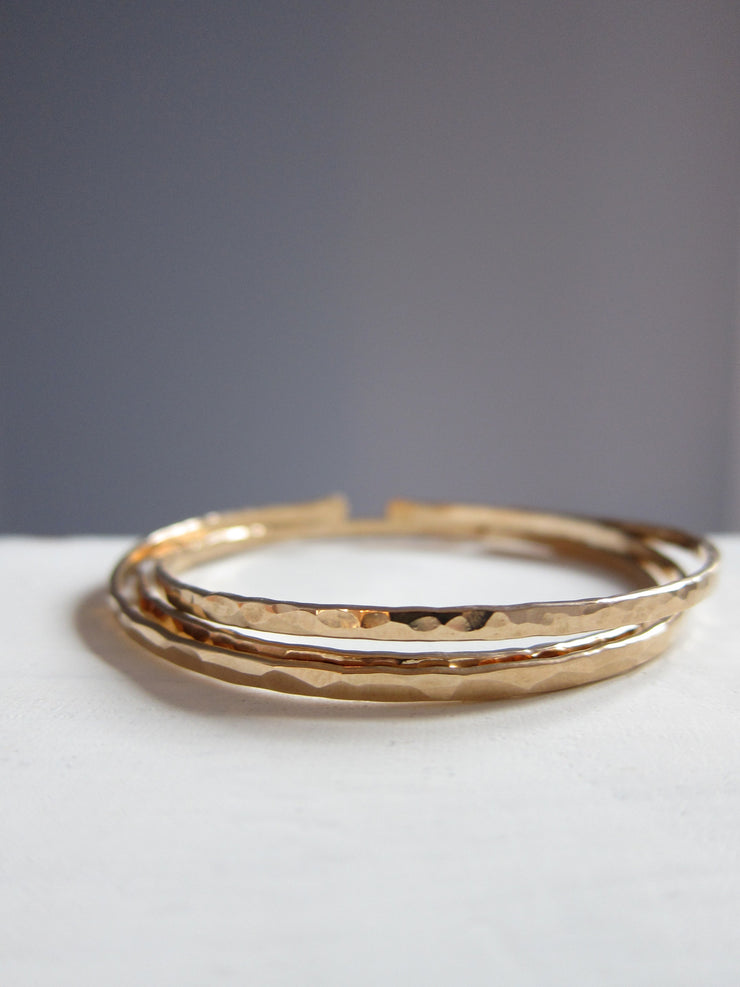Gold Filled Bangles (Skinny)