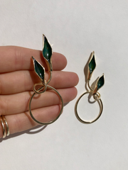 Eucalypt Twin Flame Earrings
