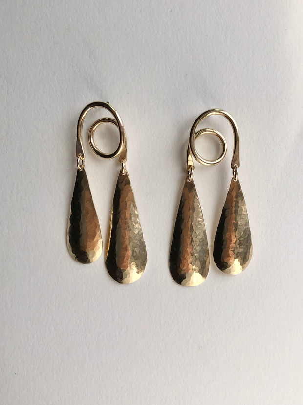 Bronze Drip Earrings