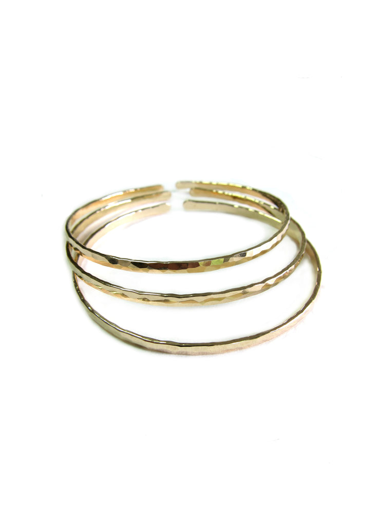 Gold Filled Bangles (Skinny)