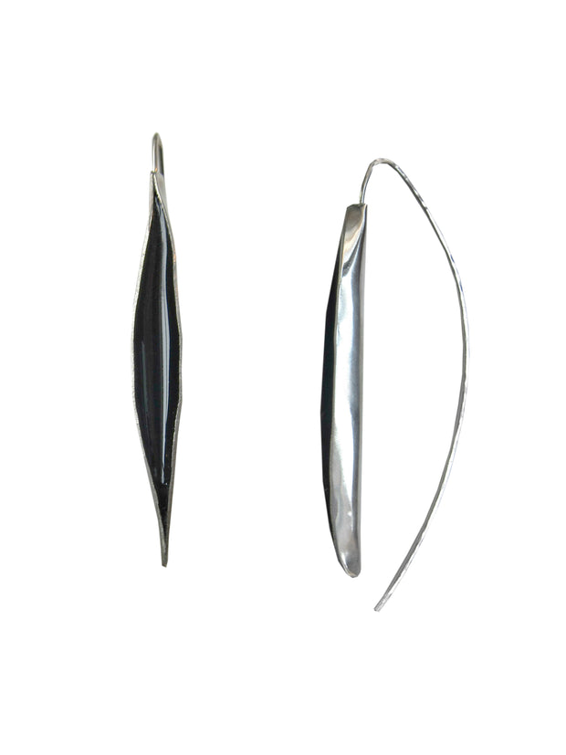 Obsidian Swell Earrings