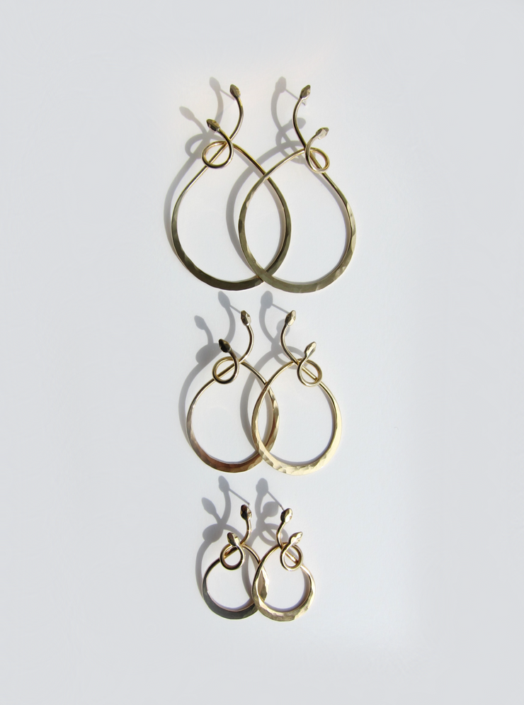 Serpent Flame Earrings