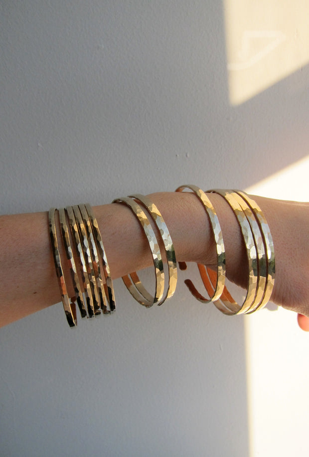 Gold Filled Bangles (Skinny)